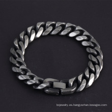 Shangjie OEM Hip Hop Punk Style Titanium Steel Pulsera de lava de lava para hombres Pulseras delicadas